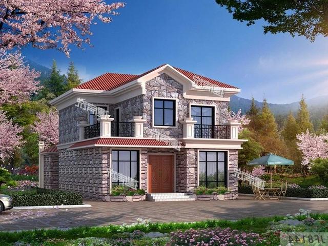 100平左右的自建房，既省錢又美觀，讓您贊不絕口！