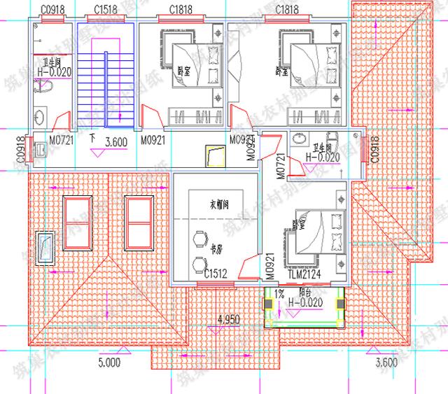 5款新出熱銷別墅設(shè)計(jì)圖，歡迎參考！