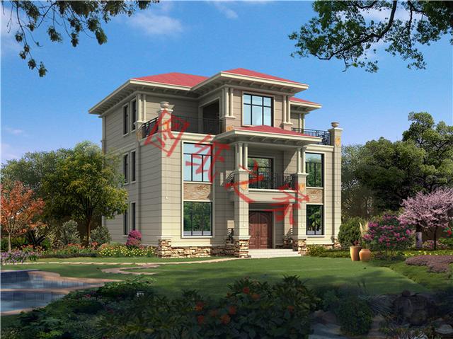 三層小樓設(shè)計圖，色彩鮮艷、戶型合理，總有一款打動你的心！