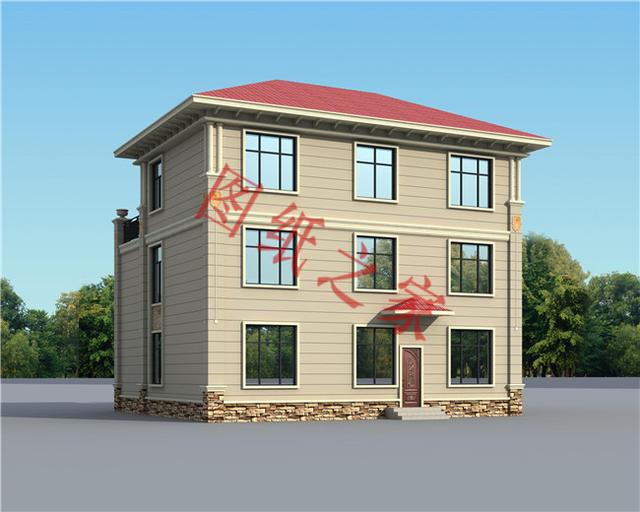 三層小樓設(shè)計圖，色彩鮮艷、戶型合理，總有一款打動你的心！