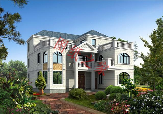 三層小樓設(shè)計圖，色彩鮮艷、戶型合理，總有一款打動你的心！