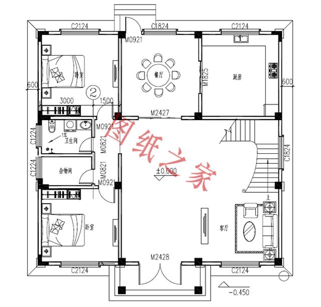三層小樓設(shè)計圖，色彩鮮艷、戶型合理，總有一款打動你的心！