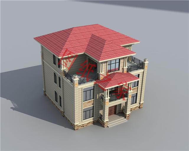 三層小樓設(shè)計圖，色彩鮮艷、戶型合理，總有一款打動你的心！