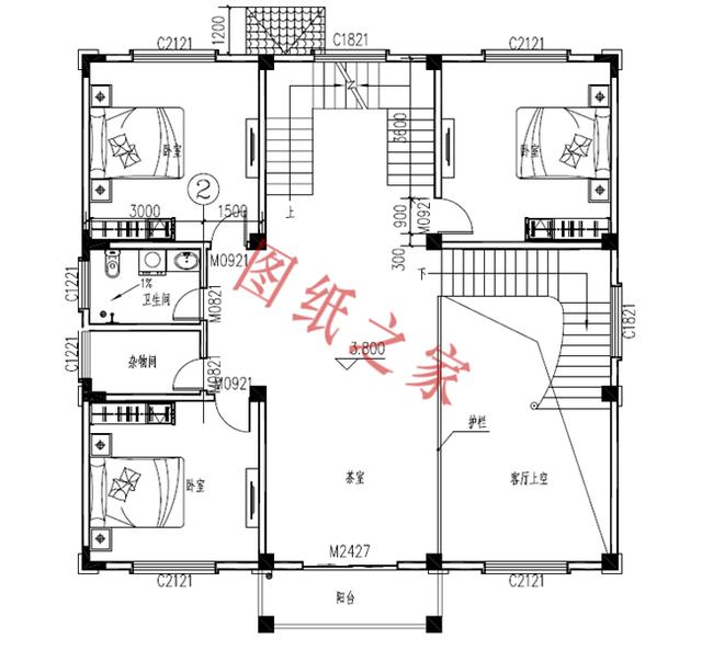 三層小樓設(shè)計圖，色彩鮮艷、戶型合理，總有一款打動你的心！
