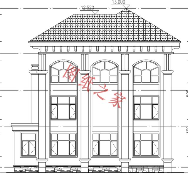 三層小樓設(shè)計圖，色彩鮮艷、戶型合理，總有一款打動你的心！