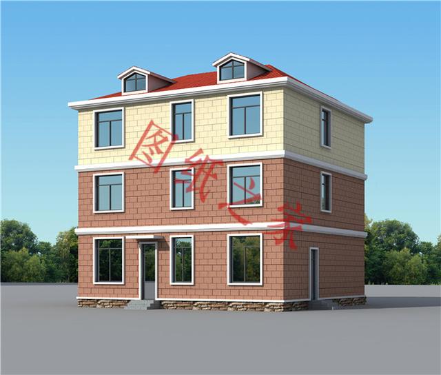 三層小樓設(shè)計圖，色彩鮮艷、戶型合理，總有一款打動你的心！