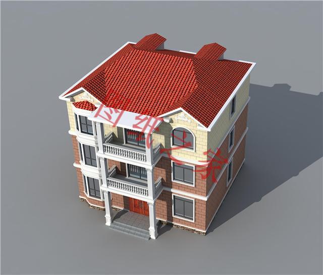 三層小樓設(shè)計圖，色彩鮮艷、戶型合理，總有一款打動你的心！
