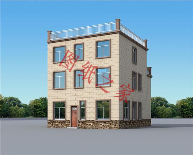 三層小樓設(shè)計圖，色彩鮮艷、戶型合理，總有一款打動你的心！