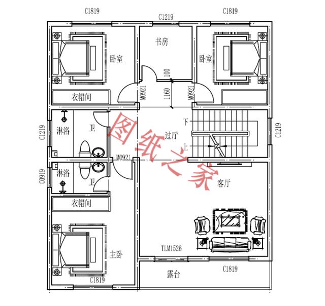 三層小樓設(shè)計圖，色彩鮮艷、戶型合理，總有一款打動你的心！