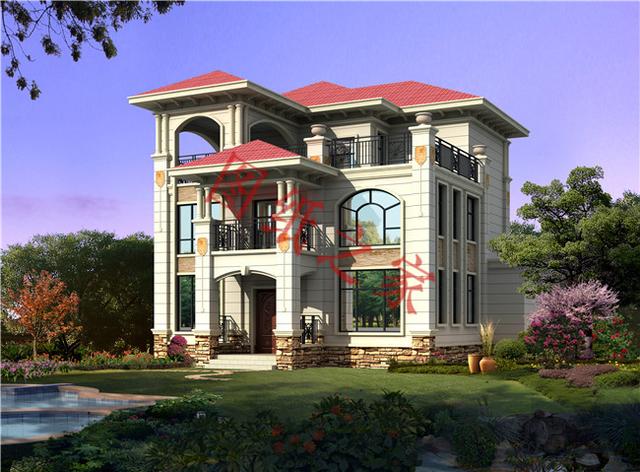 三層小樓設(shè)計圖，色彩鮮艷、戶型合理，總有一款打動你的心！