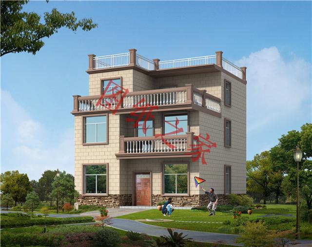 三層小樓設(shè)計圖，色彩鮮艷、戶型合理，總有一款打動你的心！