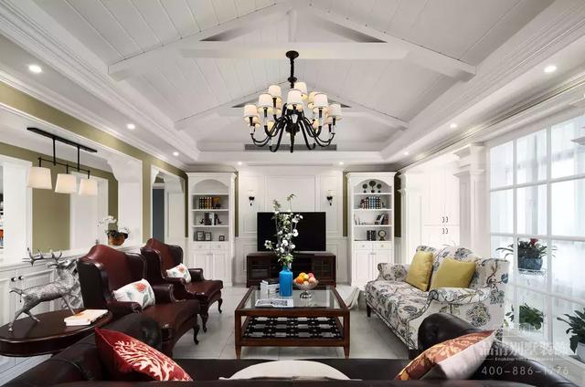 別墅裝修，美式風(fēng)格，設(shè)計(jì)獨(dú)特！