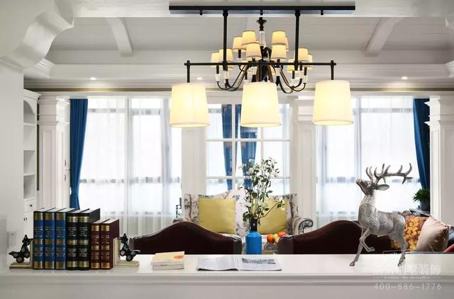 別墅裝修，美式風(fēng)格，設(shè)計(jì)獨(dú)特！