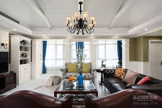 別墅裝修，美式風(fēng)格，設(shè)計(jì)獨(dú)特！