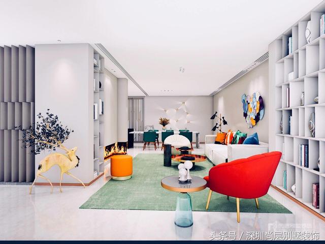 現(xiàn)代輕奢風(fēng)格別墅裝修，低調(diào)而不失高雅!