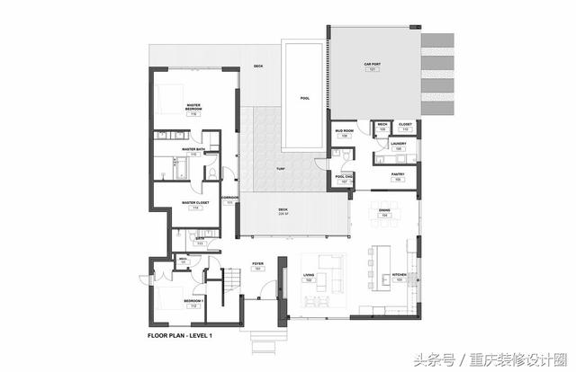 別墅裝修設(shè)計,角落住宅.彰顯個性生活！