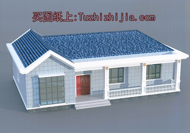 貼心好看的農(nóng)村10萬元一層小別墅圖，養(yǎng)老首選