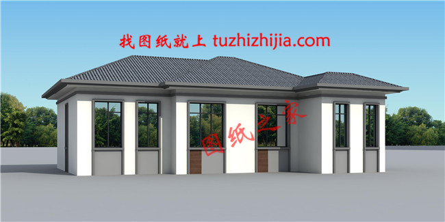 貼心好看的農(nóng)村10萬元一層小別墅圖，養(yǎng)老首選