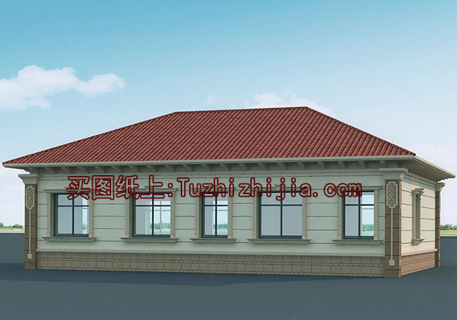 貼心好看的農(nóng)村10萬元一層小別墅圖，養(yǎng)老首選