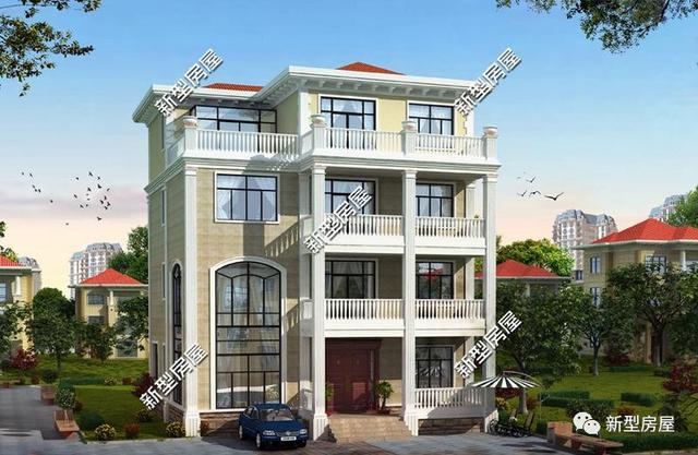 理想的農(nóng)村別墅設(shè)計(jì)圖，5套戶型供您選擇！