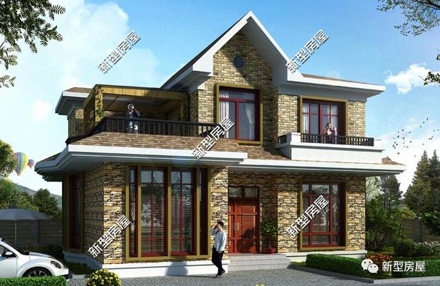 理想的農(nóng)村別墅設(shè)計(jì)圖，5套戶型供您選擇！