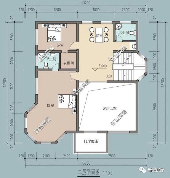 理想的農(nóng)村別墅設(shè)計(jì)圖，5套戶型供您選擇！