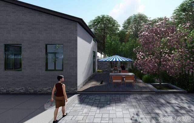 帶游泳池的別墅設(shè)計圖，親近大自然，好不愜意！