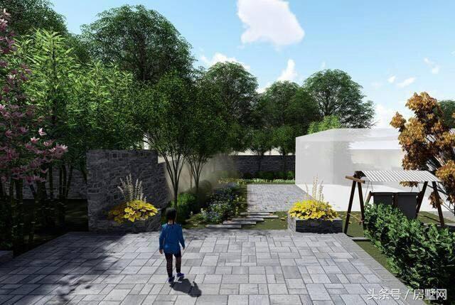 帶游泳池的別墅設(shè)計圖，親近大自然，好不愜意！