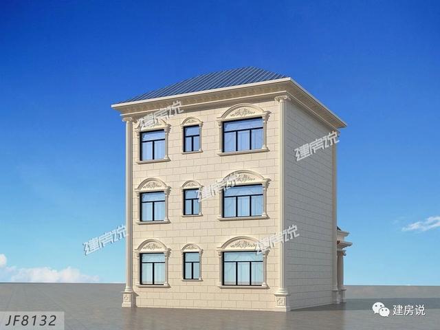 占地小的別墅設(shè)計圖，最小的地基不同的建筑。