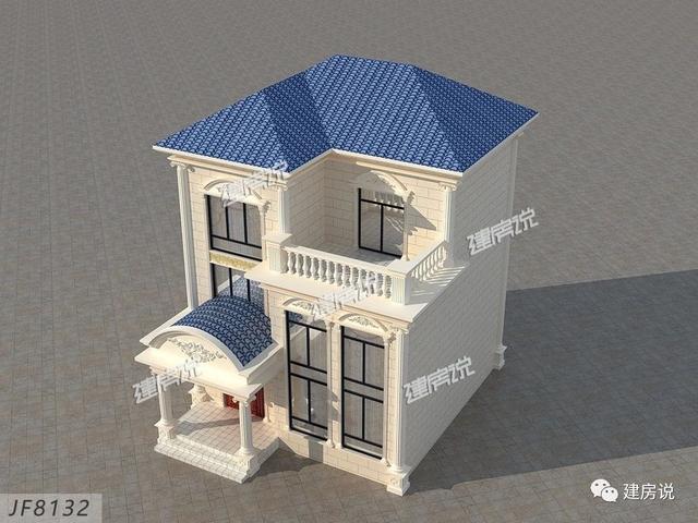 占地小的別墅設(shè)計圖，最小的地基不同的建筑。