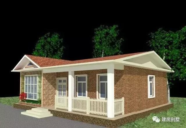 一層自建房，造價(jià)小外觀(guān)美，您理想的首選！