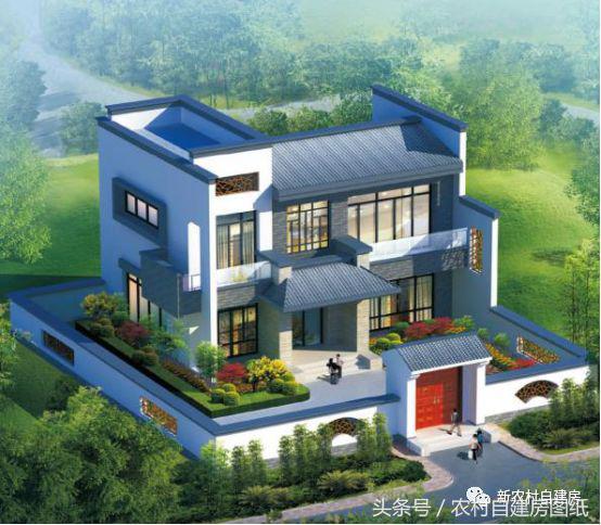 5套別墅設(shè)計(jì)圖，總有一款適合你！
