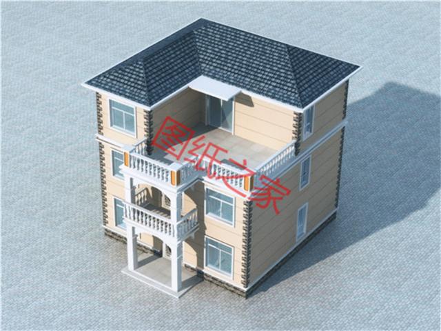 三層自建房設(shè)計(jì)圖，安享舒適大氣的生活，讓鄰居羨慕不已！