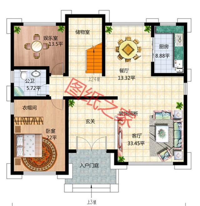 三層自建房設(shè)計(jì)圖，安享舒適大氣的生活，讓鄰居羨慕不已！