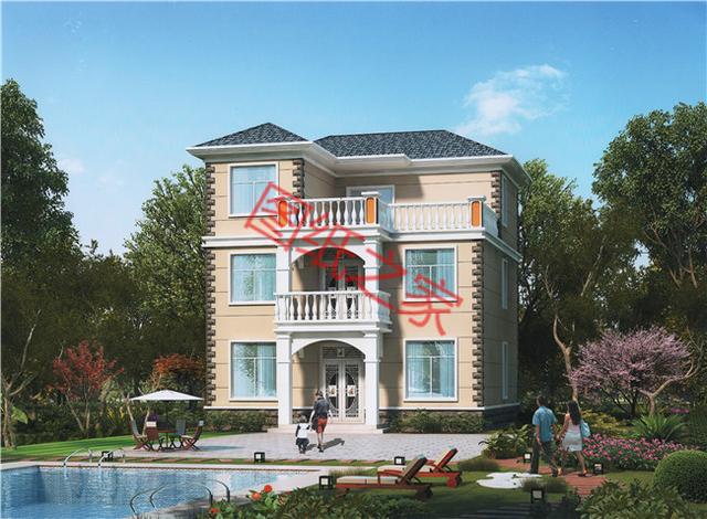 三層自建房設(shè)計(jì)圖，安享舒適大氣的生活，讓鄰居羨慕不已！