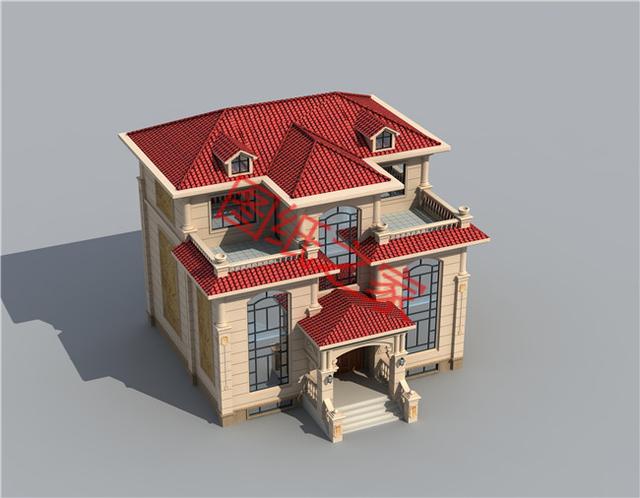 三層自建房設(shè)計(jì)圖，安享舒適大氣的生活，讓鄰居羨慕不已！