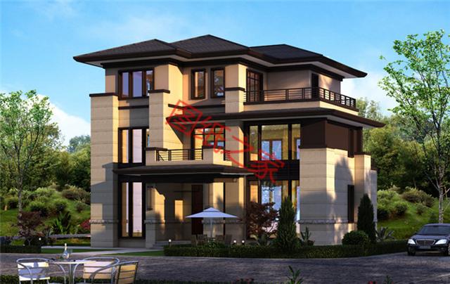 三層自建房設(shè)計(jì)圖，安享舒適大氣的生活，讓鄰居羨慕不已！