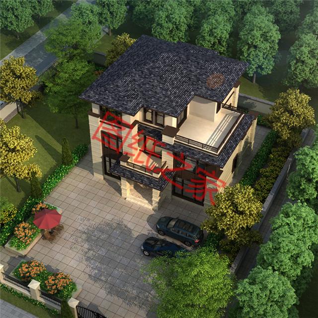 三層自建房設(shè)計(jì)圖，安享舒適大氣的生活，讓鄰居羨慕不已！