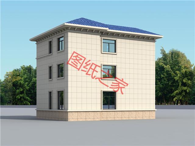 三層自建房設(shè)計(jì)圖，安享舒適大氣的生活，讓鄰居羨慕不已！