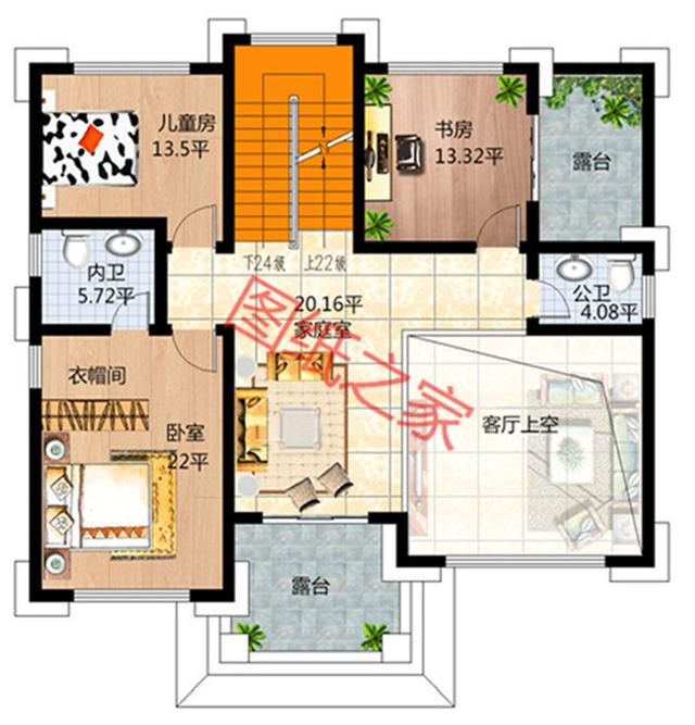 三層自建房設(shè)計(jì)圖，安享舒適大氣的生活，讓鄰居羨慕不已！