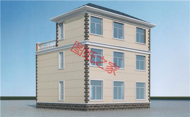 三層自建房設(shè)計(jì)圖，安享舒適大氣的生活，讓鄰居羨慕不已！