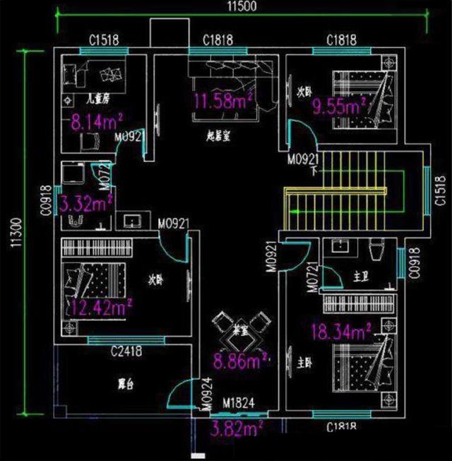 三套二層別墅設(shè)計圖，設(shè)計獨到，讓您耳目一新！