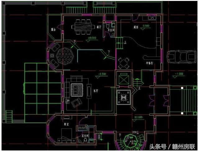 豪氣的別墅設計圖！您值得建造！