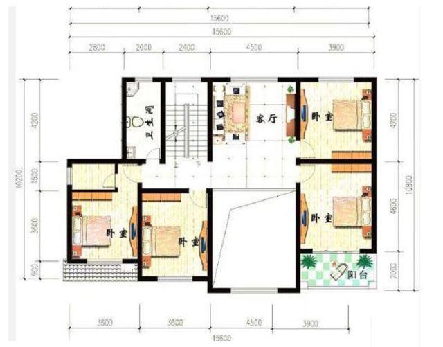 獨特的別墅設計圖，外觀美觀大方又清新亮麗！