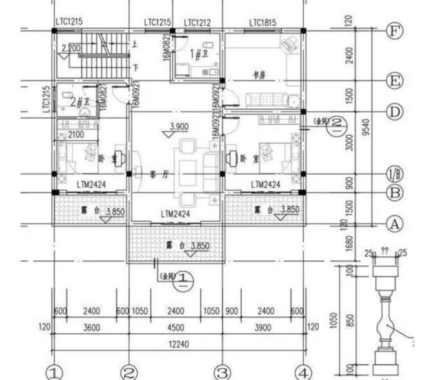 獨特的別墅設計圖，外觀美觀大方又清新亮麗！