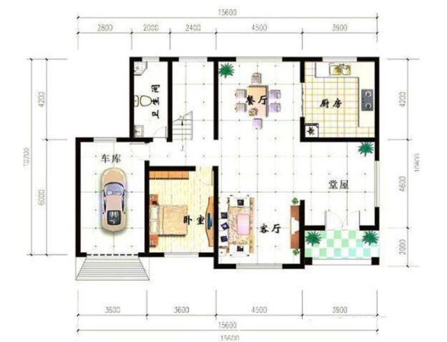 獨特的別墅設計圖，外觀美觀大方又清新亮麗！