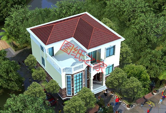 6套二層別墅設(shè)計圖，建好只要20萬，還在等什么？