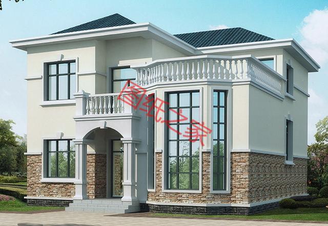 6套二層別墅設(shè)計圖，建好只要20萬，還在等什么？