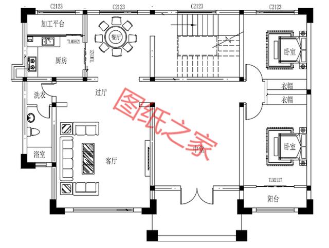 6套二層別墅設(shè)計圖，建好只要20萬，還在等什么？