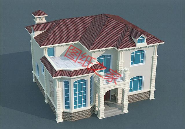 5套二層別墅設計圖，外觀精美設施齊全，供您參考